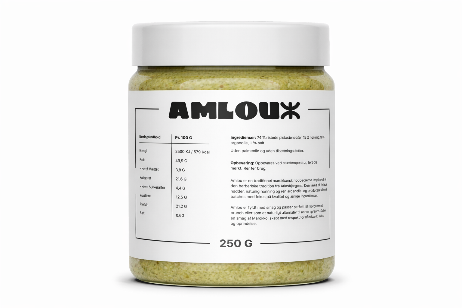 Pistachio Honey Argan Oil