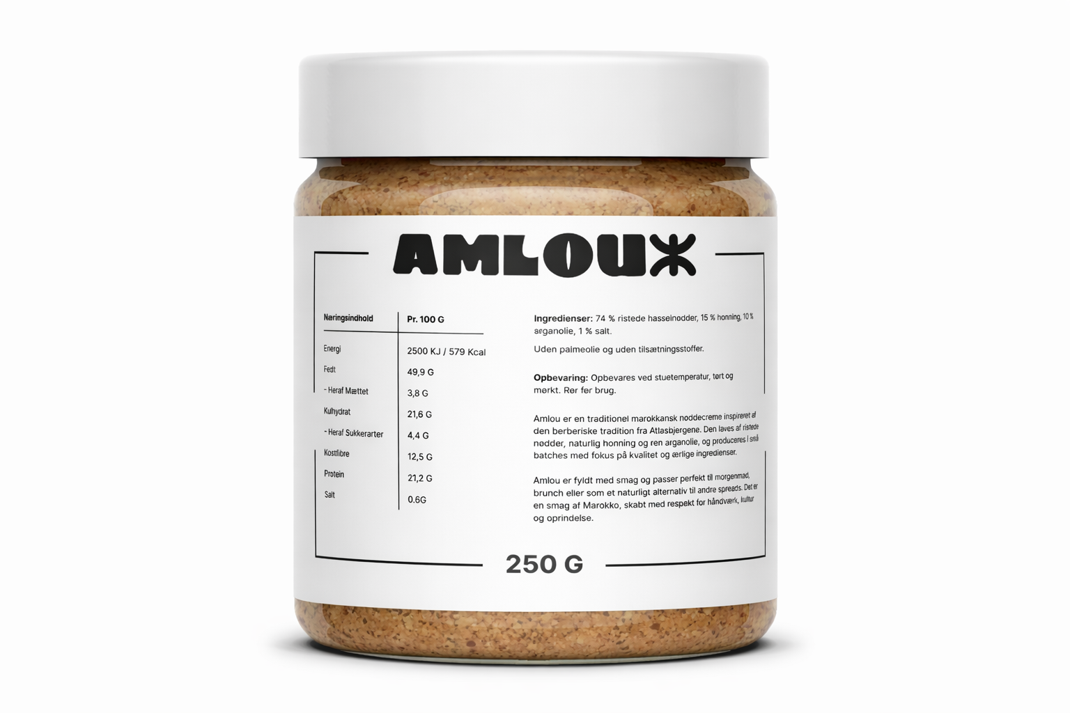 Hazelnut Hone Argan Oil